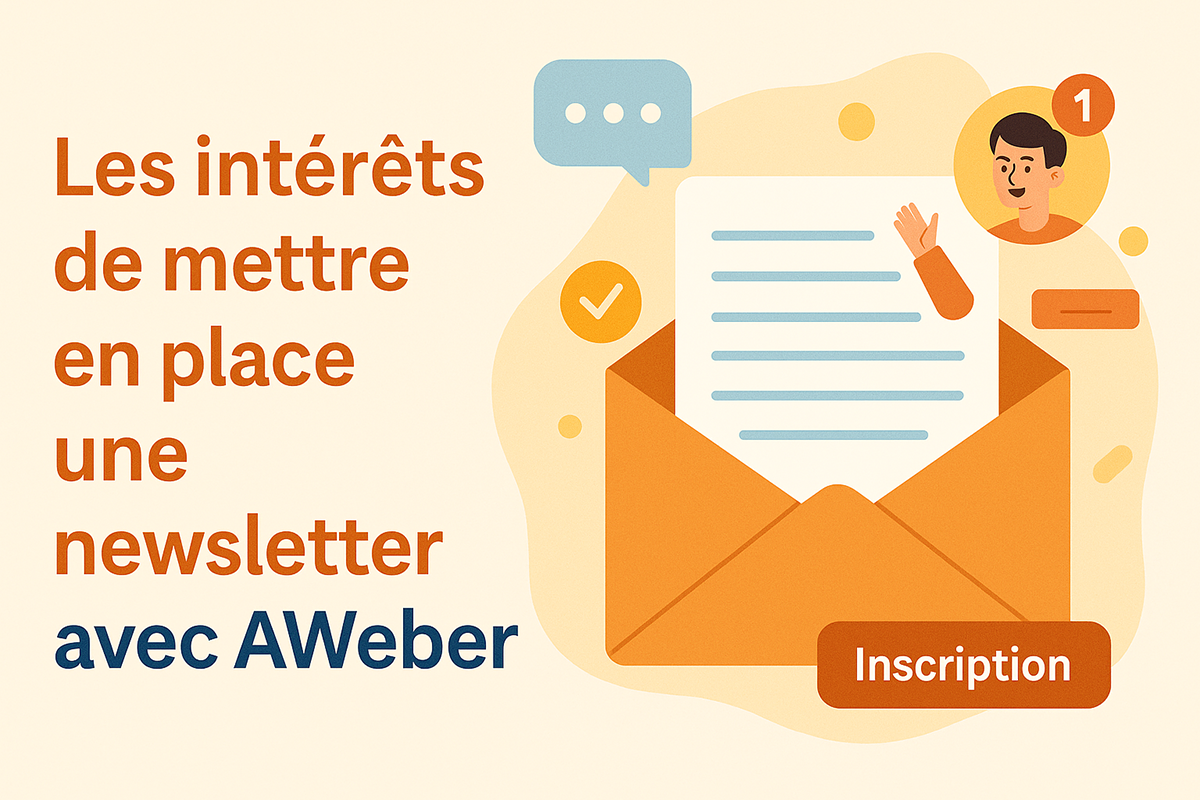Les avantages de mettre en place une newsletter avec AWeber en 2025 pour une stratégie marketing performante.